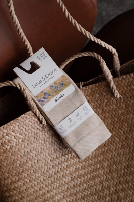 Skarpety Steven art.194 Len & Bawełna 35-46