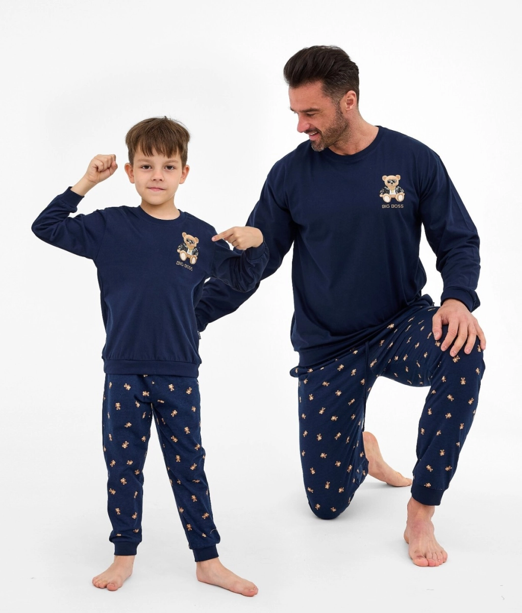 Piżama Cornette Kids Boy 593/179 Big Boss dł/r 86-128