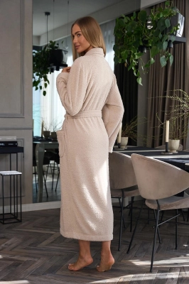 Szlafrok L&L 2558 Celeste długi M-2XL damski