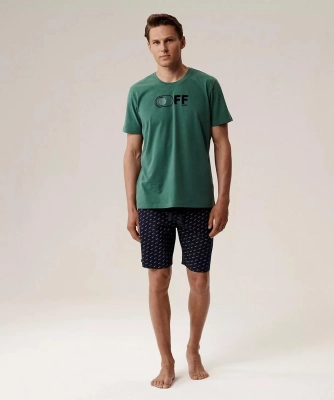 Piżama Atlantic NMP-395 kr/r S-2XL męska