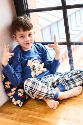 Piżama Cornette Kids 593/174 Bears dł/r 86-128