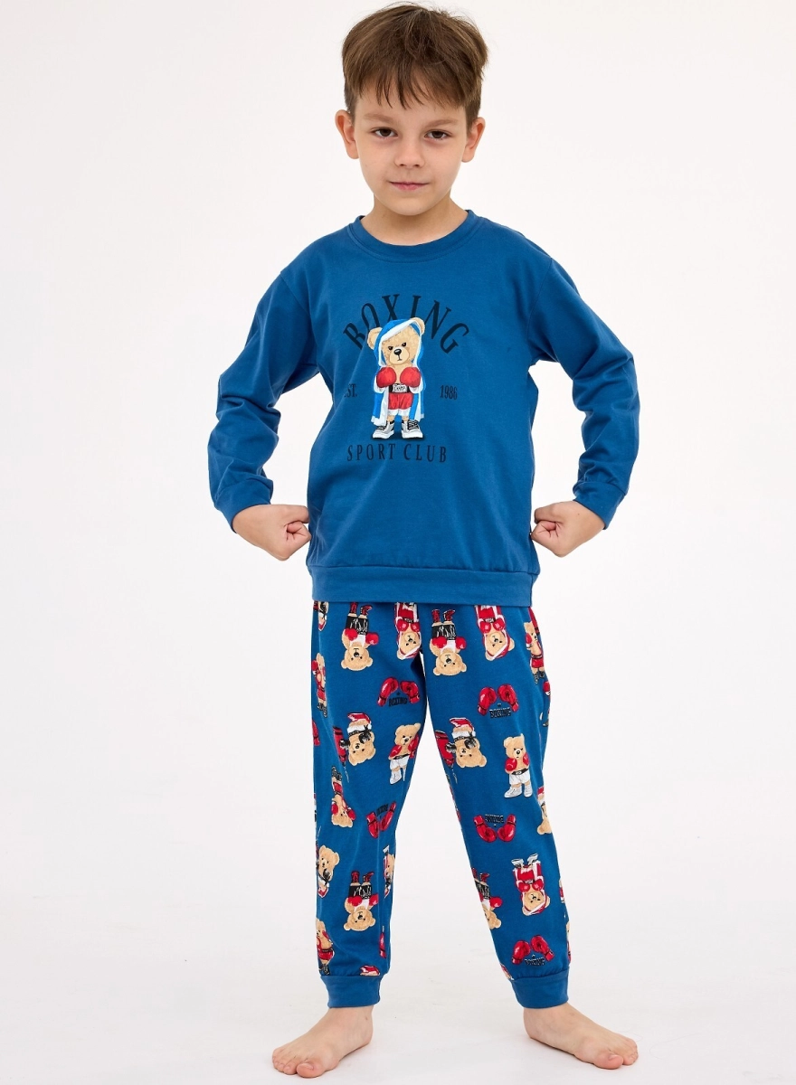 Piżama Cornette Kids Boy 593/178 Boxer dł/r 86-128