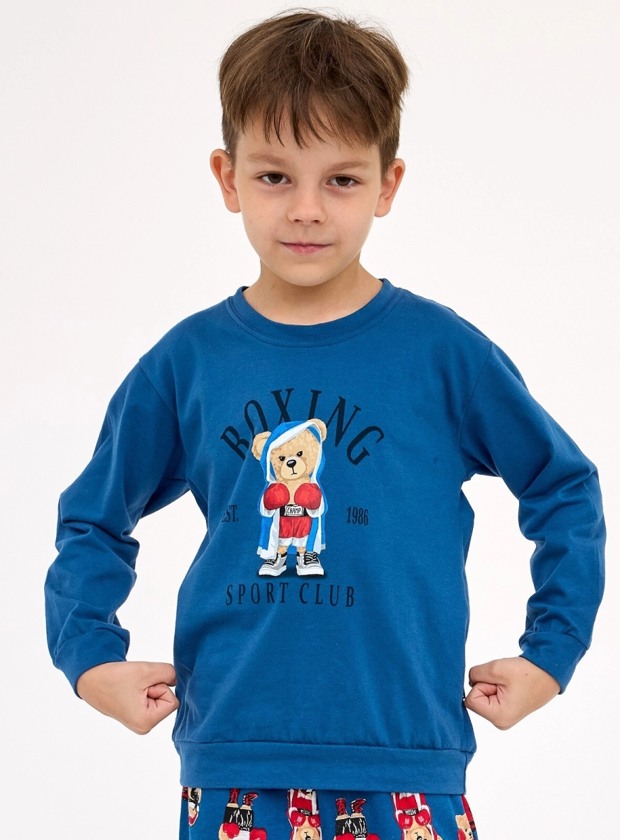 Piżama Cornette Kids Boy 593/178 Boxer dł/r 86-128