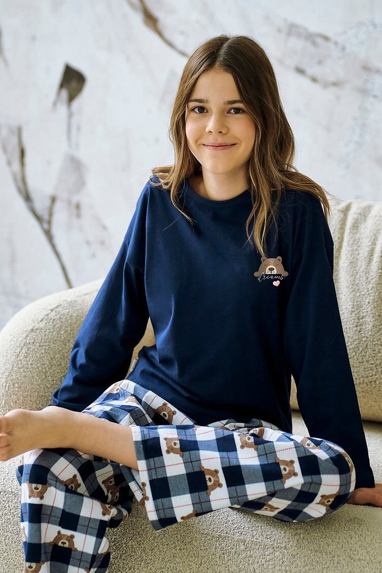 Piżama Taro Astrid 3503 dł/r 146-158 Z25/26 damska