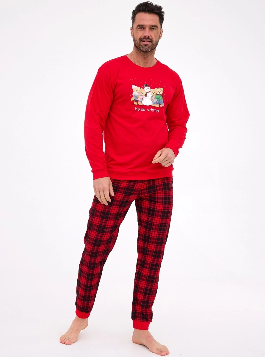 Piżama Cornette 115/289 Winter dł/r Christmas S-2XL męska