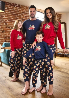 Piżama Cornette 671/422 Teddy dł/r Christmas S-2XL damska