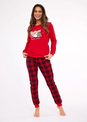 Piżama Cornette 671/421 Winter dł/r Christmas S-2XL damska