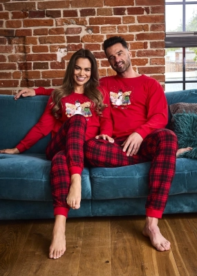 Piżama Cornette 671/421 Winter dł/r Christmas S-2XL damska
