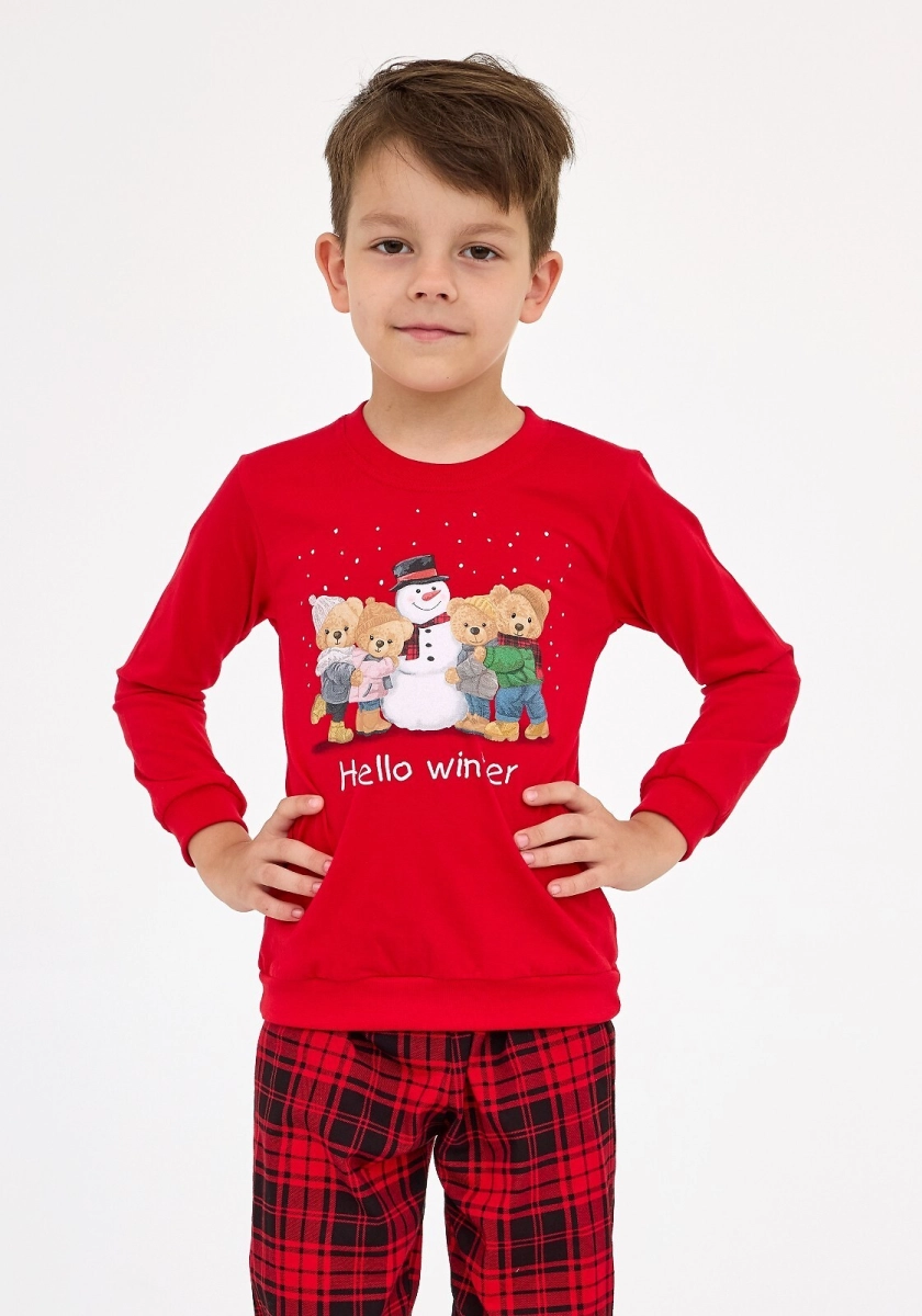 Piżama Cornette Kids Boy 593/171 Winter 86-128