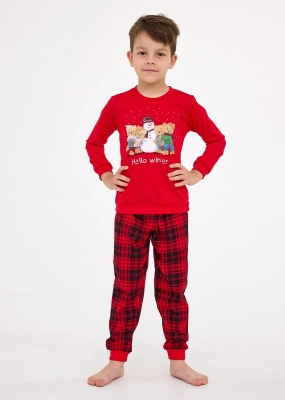 Piżama Cornette Kids Boy 593/171 Winter 86-128
