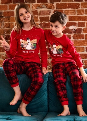 Piżama Cornette Kids Boy 593/171 Winter 86-128