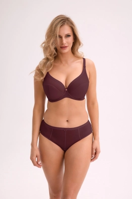 Biustonosz semi soft Gaia BS 1058 Sonia Wino
