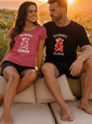 Piżama Cornette 628/333 Gummy Queen kr/r