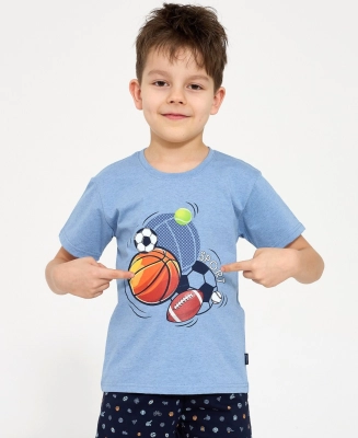 Piżama Cornette Kids Boy 789/126 Sport kr/r 86-128