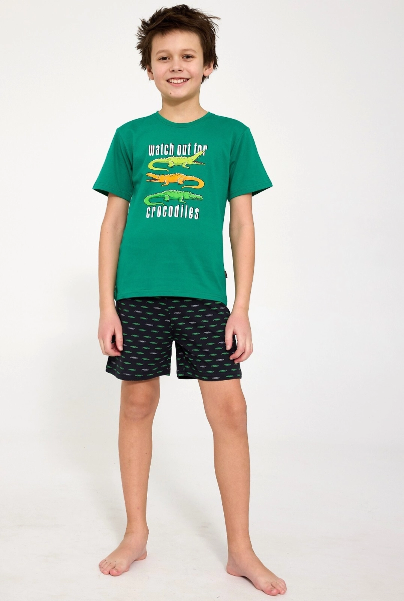 Piżama Cornette Young Boy 790/125 Crocodiles kr/r 134-164
