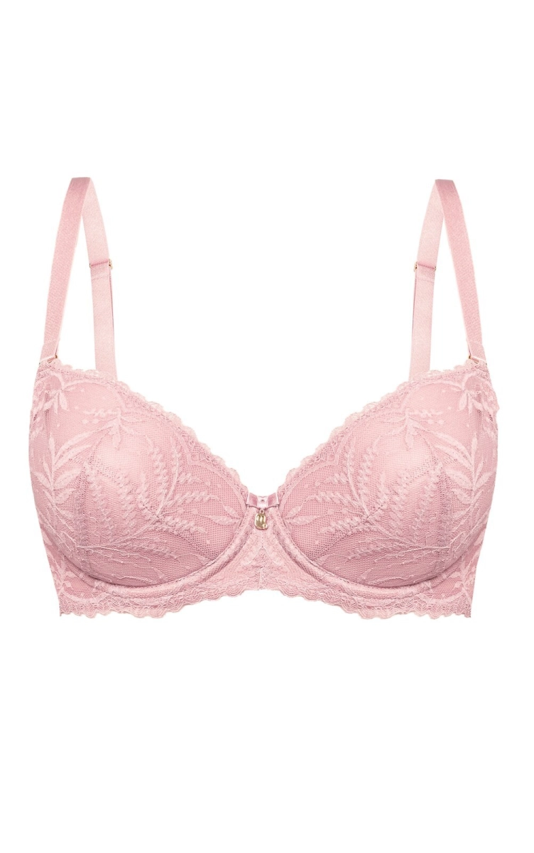 Biustonosz push-up Mefemi Petra BP16 Róż