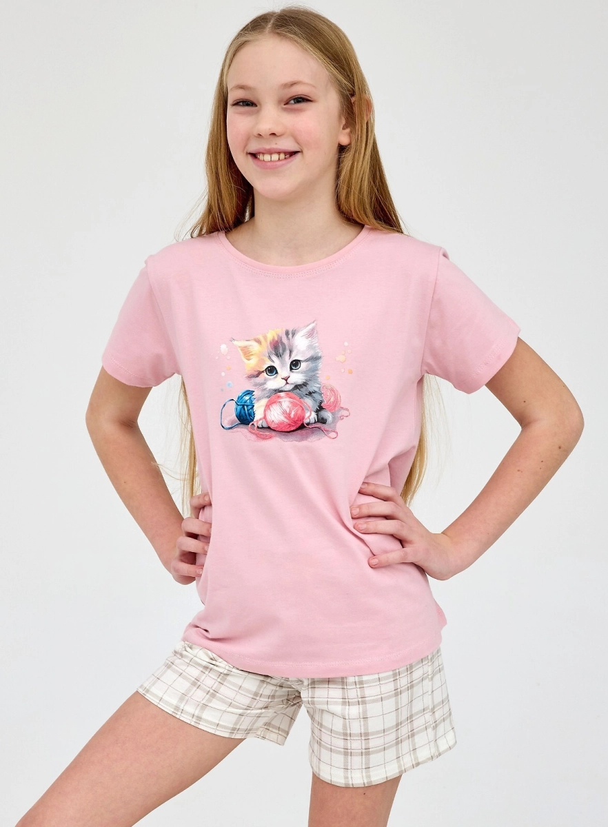 Piżama Cornette Young Girl 788/122 Kitty 2 kr/r 134-164