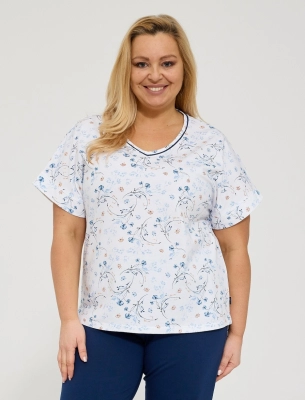 Piżama Cornette 876/346 Gianna kr/r 3XL-5XL