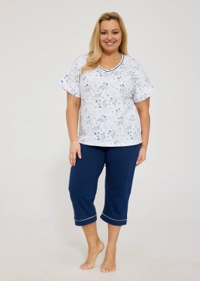 Piżama Cornette 876/346 Gianna kr/r 3XL-5XL