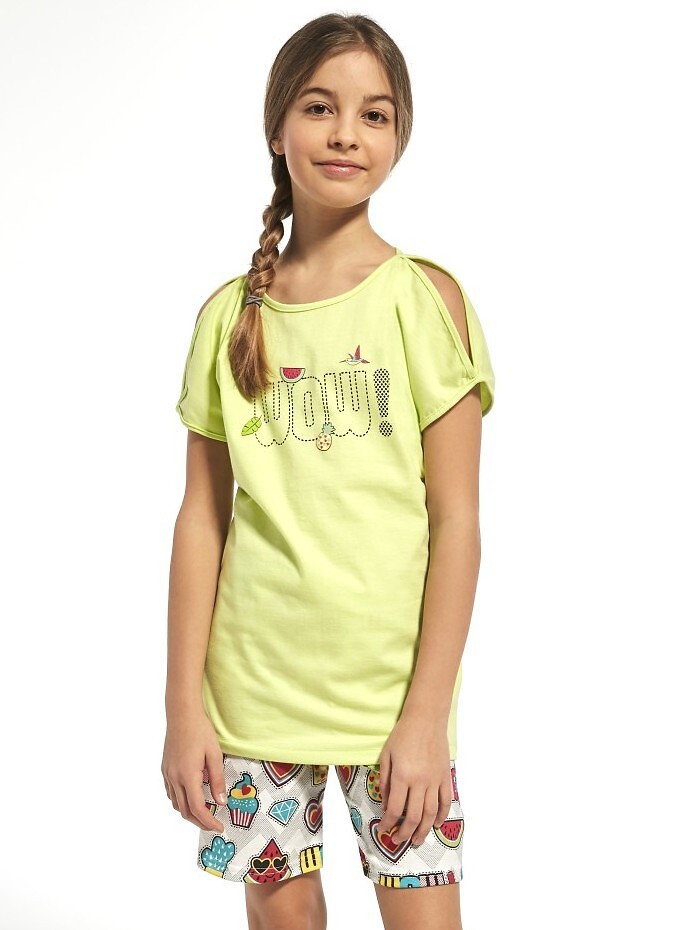 Piżama Cornette Young Girl 242/61 Wow kr/r 134-164