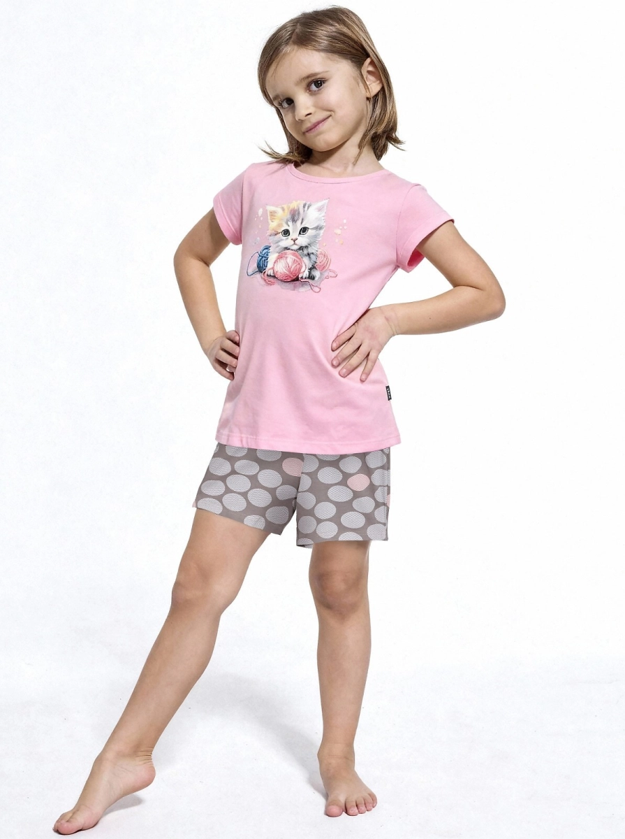 Piżama Cornette Kids Girl 787/121 Kity kr/r 92-128