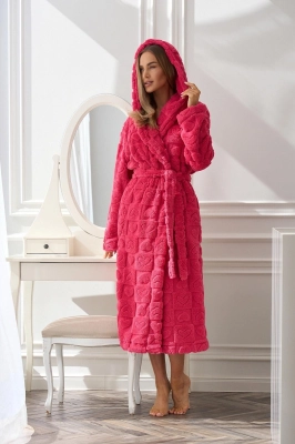 Szlafrok L&L 2554 Valentine długi S-2XL damski