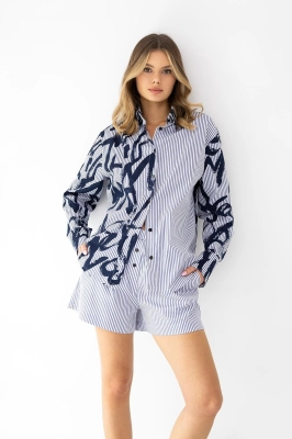 Piżama Sensis Hallie kr/r S-XL rozpinana