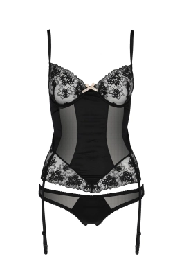GINGER CORSET black