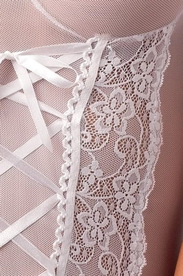 MARCELLE CORSET white