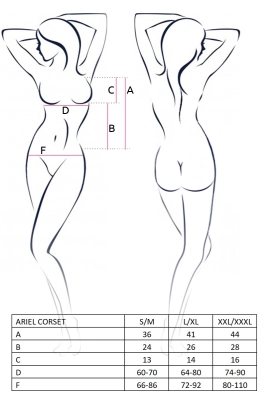 ARIEL CORSET ecru