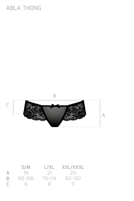 ABLA THONG black
