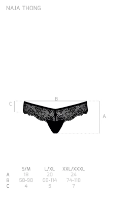 NAJA THONG black