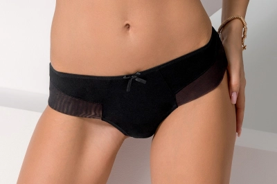 TAHIRA THONG black