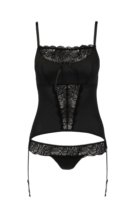 LAUREN CORSET black