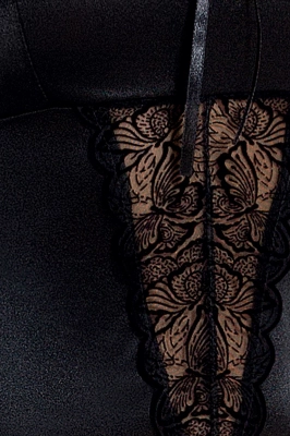 LAUREN CORSET black