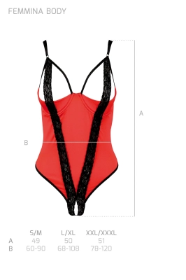 FEMMINA BODY red