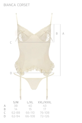 BIANCA CORSET ecru