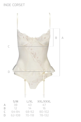 INOE CORSET ecru