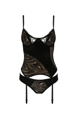LARA CORSET black