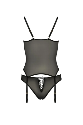 LARA CORSET black