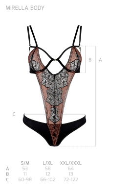 MIRELLA BODY black