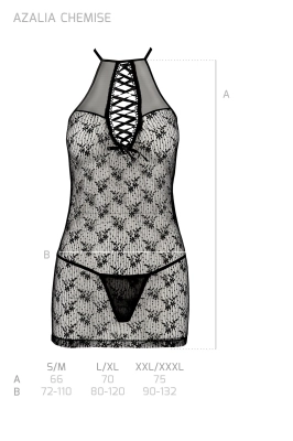 AZALIA CHEMISE black