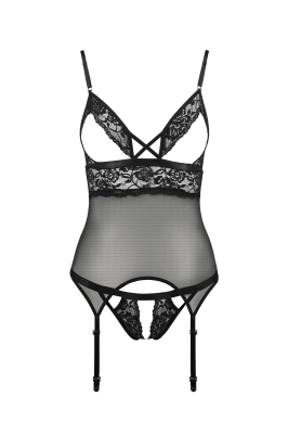 DIABOLINA CORSET black