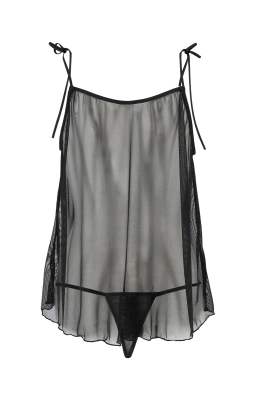 MELANIA CHEMISE black