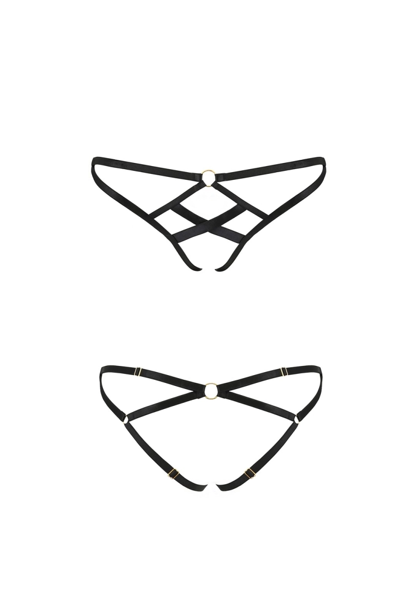 NICKY THONG black