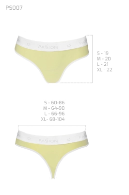 PS007 PANTIES yellow