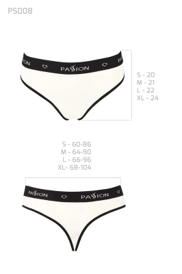PS008 PANTIES white