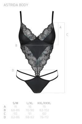 ASTRIDA BODY black