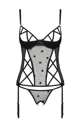 LOVELIA CORSET black