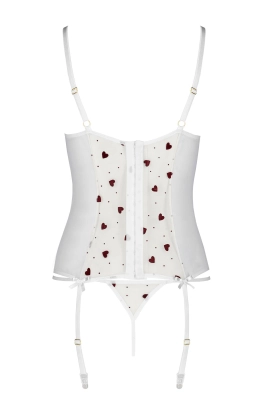 LOVELIA CORSET white XXL/XXXL